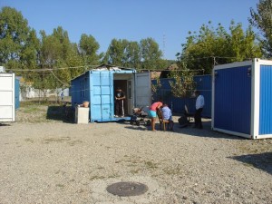 The Homeless Container Project at Oradea