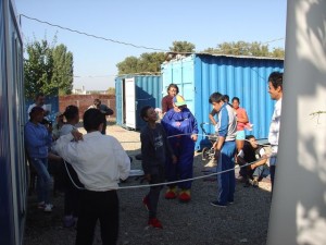 The Homeless Container Project at Oradea